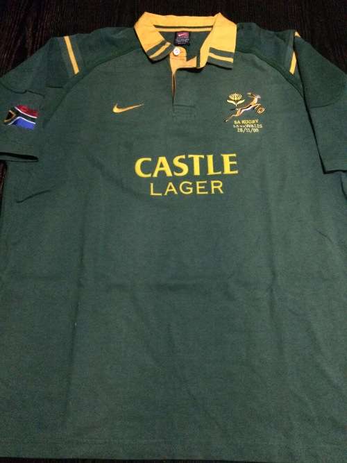 Springbok Rugby Jersey no 16 Charl Marais