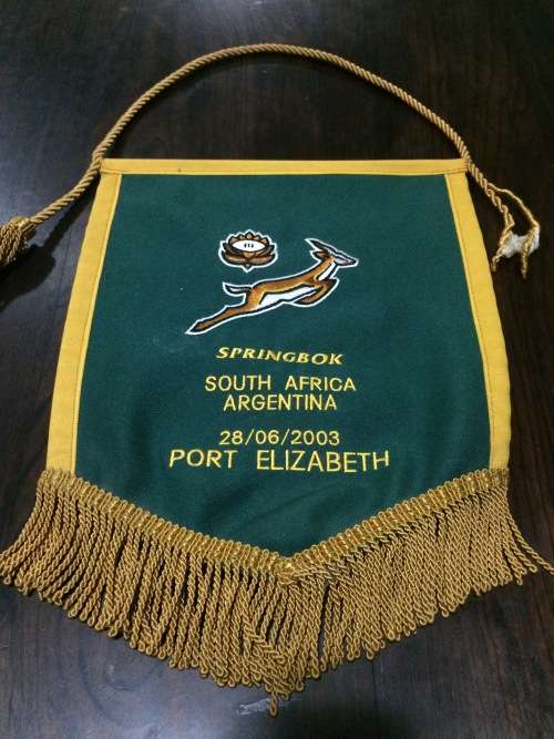 South Africa vs Argentina 28/06/2003 pennant