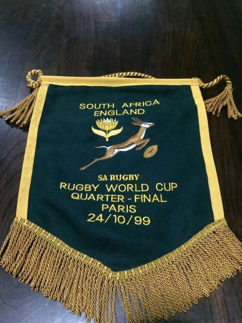South Africa vs England RWC Quarter Final 1999 pennant!!