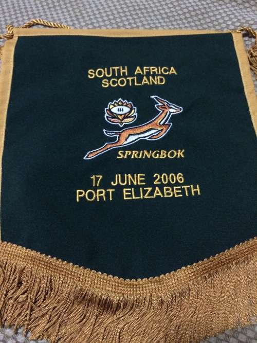 South Africa vs Scotland 17 June 2006 Pennant
