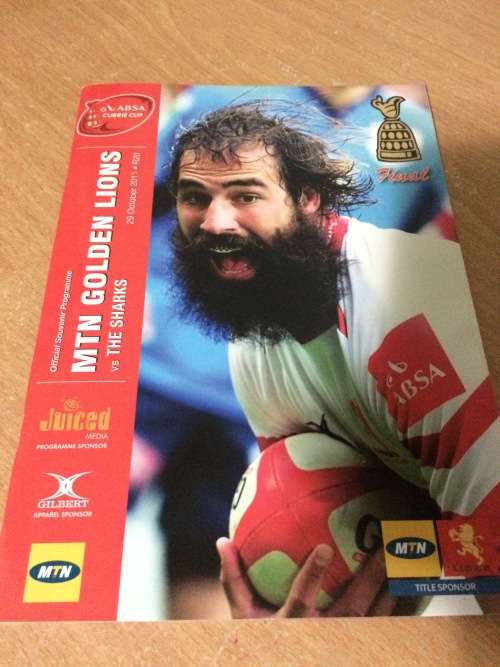 Lions vs Sharks Currie Cup Final 2011