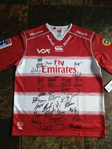 SIGNED LIONS RUGBY JERSEY 2018