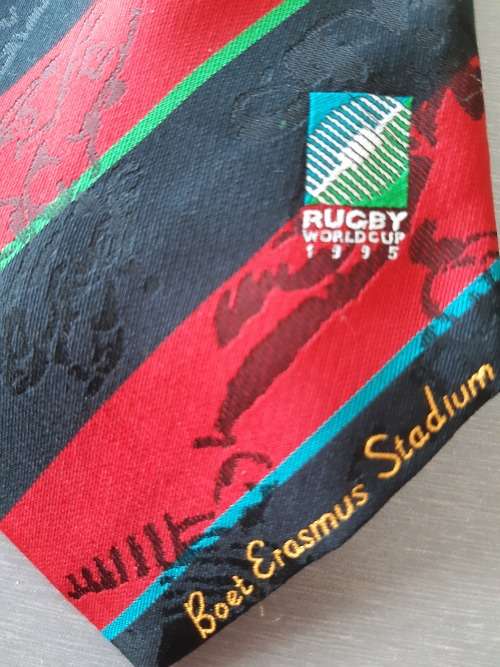C57 - Rugby Tie - Boet Erasmus Stadium - RWC 1995
