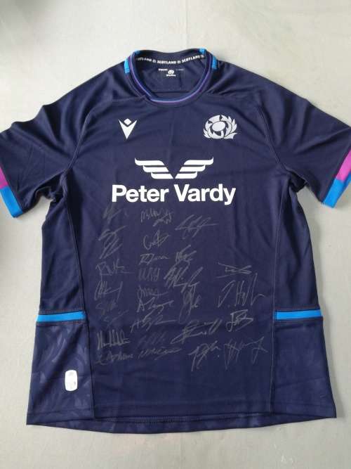 Scotland Jersey Signed by team