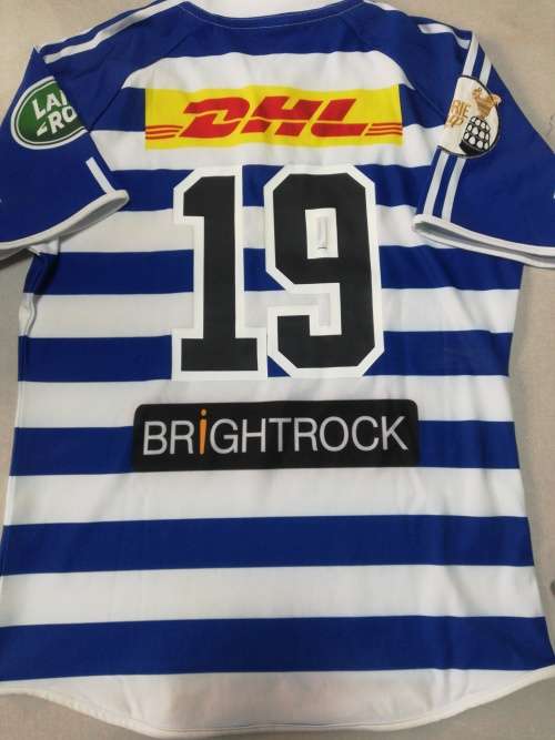 WP Rugby Currie Cup Match Jersey no 19 Size XL