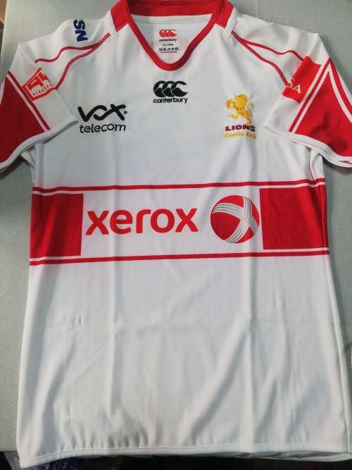 Lions Currie Cup Match Jersey no 19 Size XL
