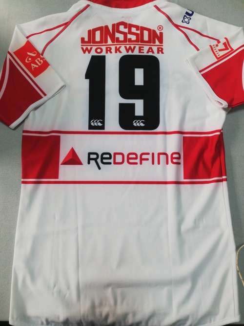 Lions Currie Cup Match Jersey no 19 Size XL