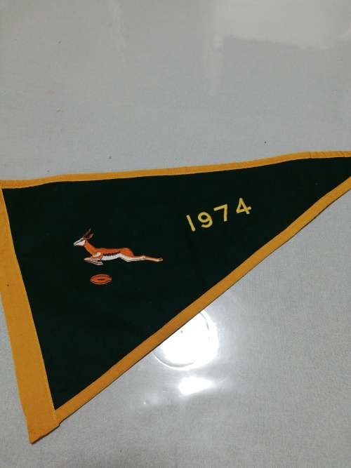 Springbok Touch Judge Flag 1974
