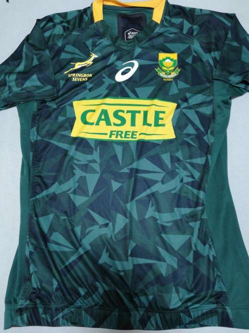 Springbok Sevens Players Issue Match Jersey Size M