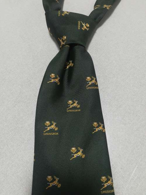 Springbok Players Tie