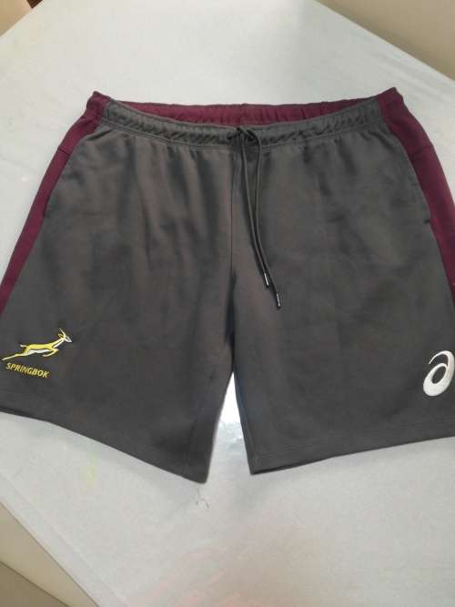 Springbok Players Fleece Shorts Size XXL