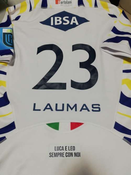Zebre Signed Match Jersey no 23 Size 4XL