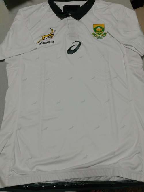 Springbok Players Issue Match Jersey Away Size XXL