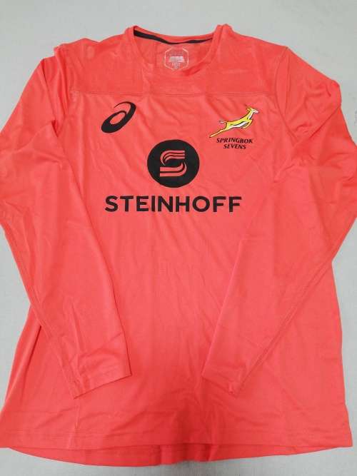 Springbok Sevens Lightweight Technical Training Shirt Size M