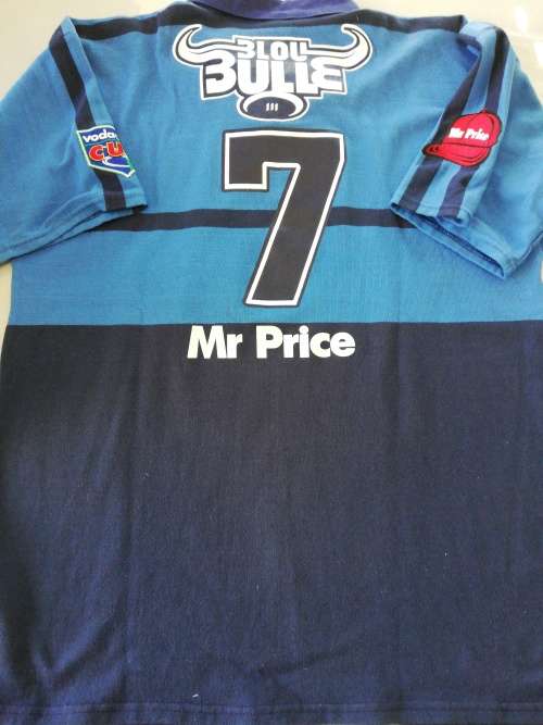 Blue Bulls Vodacom Cup Matchworn Jersey no 7 Size 46