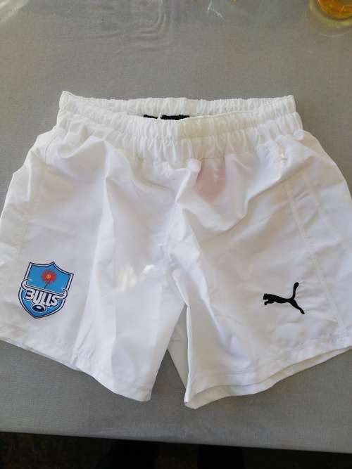 Bulls Players Rugby Shorts Size L
