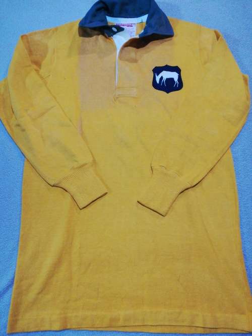 SA Schools Matchworn Rugby Jersey 1970`s no 4  Rare