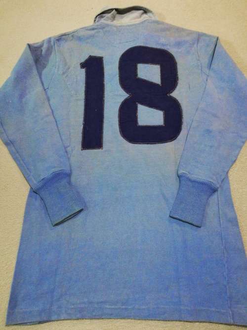 Northern Transvaal Matchworn Rugby Jersey 1960`s no 18 Rare
