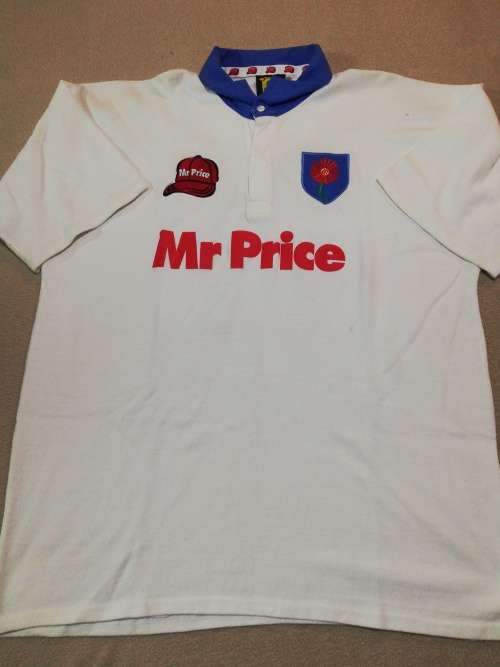 NTVL Bulls White Rugby Jersey no 24 Size 46