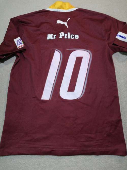 Paul Roos Rugby Jersey No 10 Size M