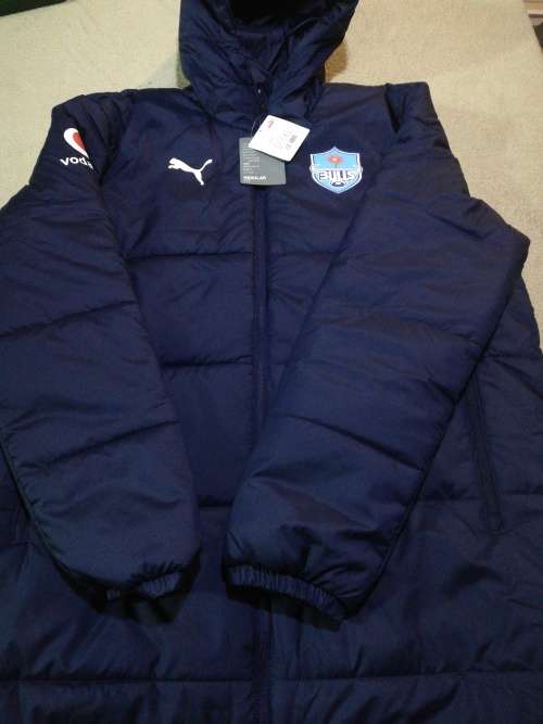 Bulls Warm Bench Jacket Size L