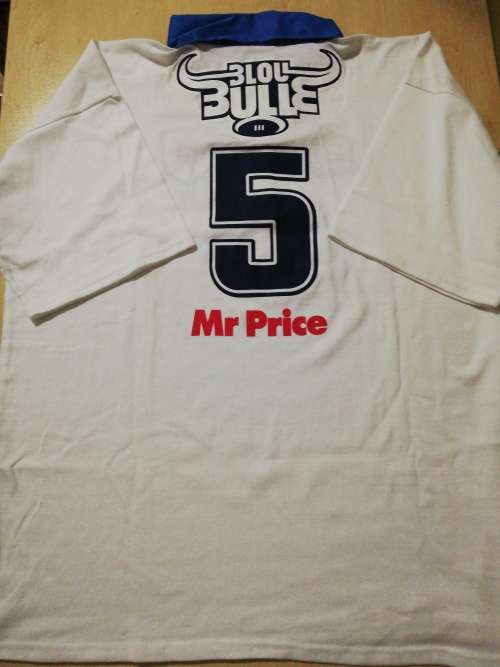 NTVL Blue Bulls Rugby Jersey no 5 Size 50