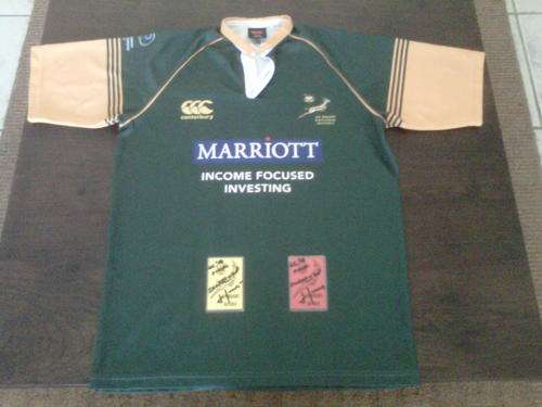 Currie Cup 2012 Final Red and Yellow Referee cards(match used) with Referee Jersey!!!!!WOW