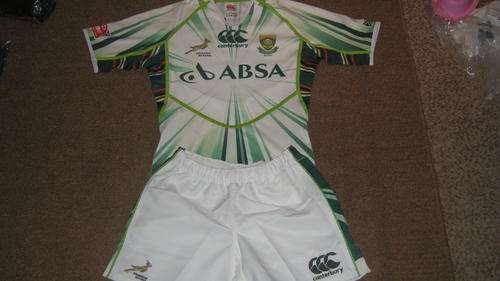 Springbok Sevens Players issue kit!!!