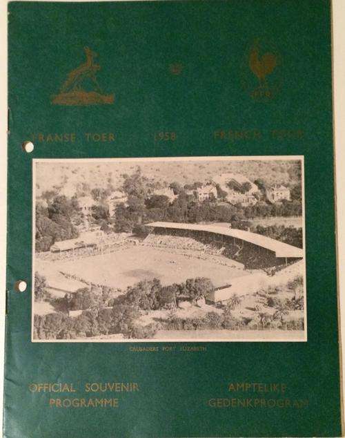 French Tour Souvenir Programme 1958