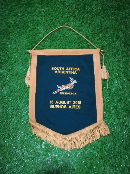 Springboks vs Argentina 15 Aug 2015 Pennant