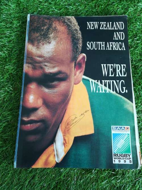 RWC 1995 Final program,no cover,pages loose