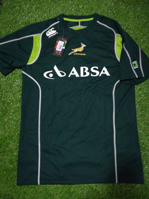 Springbok Players cut and sew dry tee size M