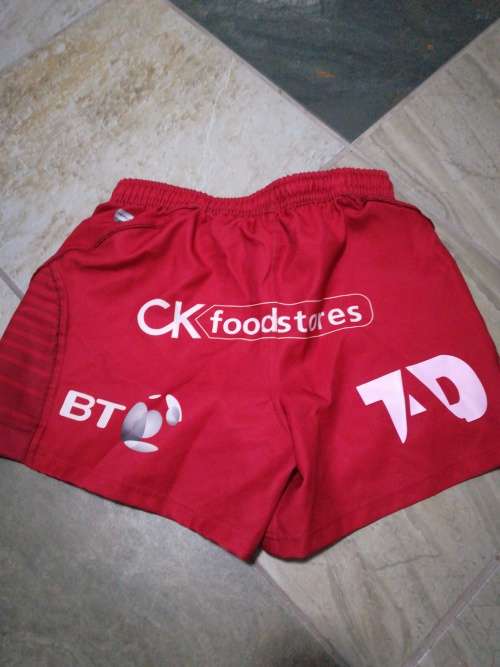 Scarlets Players Matchshorts Size L