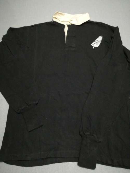 All Black Rugby Jersey supporters
