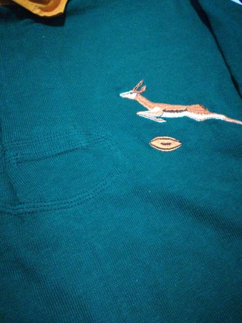 Springbok Rugby Jersey 1980's Players issue Very Rare!!! no number