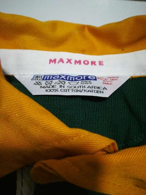 Springbok Rugby Jersey 1980's Players issue Very Rare!!! no number
