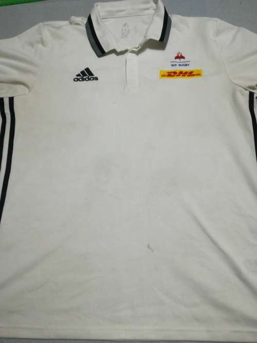 WP Rugby Polo Shirt Size XL Adidas