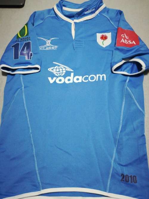 Bulls 2010 Currie Cup Jersey no 14