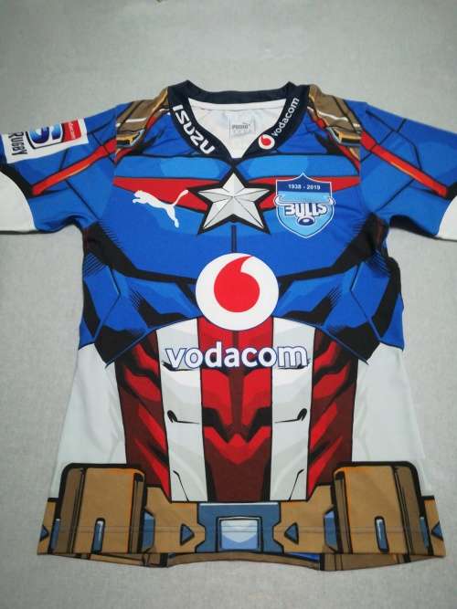 Bulls Superrugby Captain America Players Jersey no 9