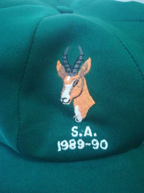 Clive Rice Cricket Cap Rebel tour 1989-1990 !!