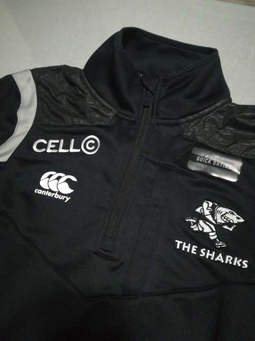 Sharks Players Track Top Canterbury Vapodri Size M