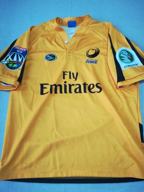 Western Force Rugby Jersey size L