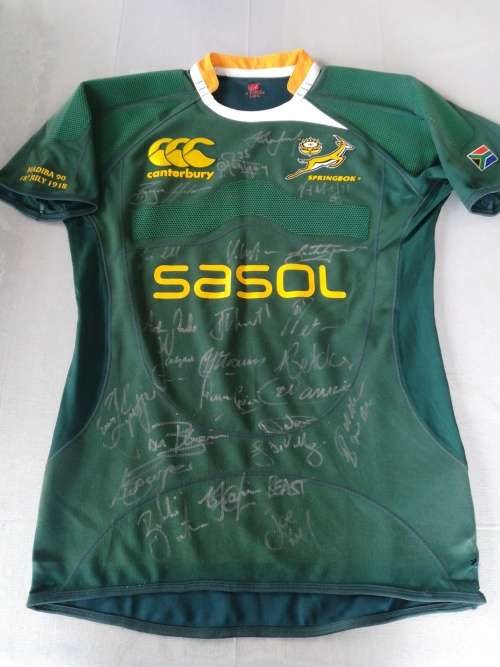 Springbok Madiba 90 Special Commemorative jersey no 90!!!