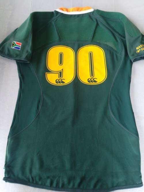 Springbok Madiba 90 Special Commemorative jersey no 90!!!