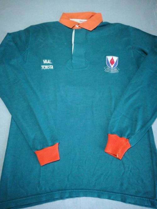 Vaal Triangle Matchworn Rugby Jersey no 9 Rare!!
