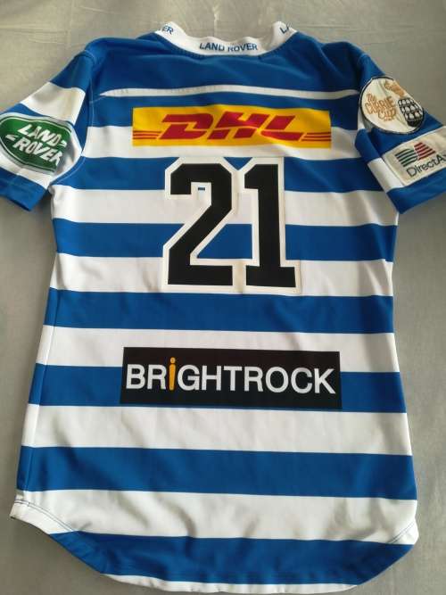 WP Currie Cup jersey no 21