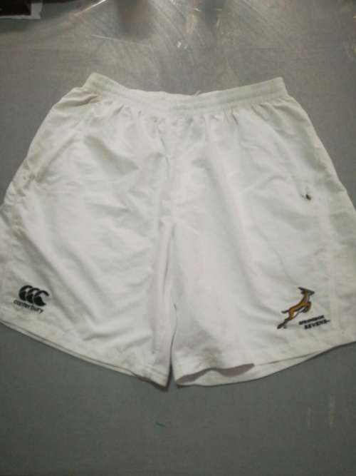 Springbok Sevens Players Lightweight Gymshorts Size XL Canterbury
