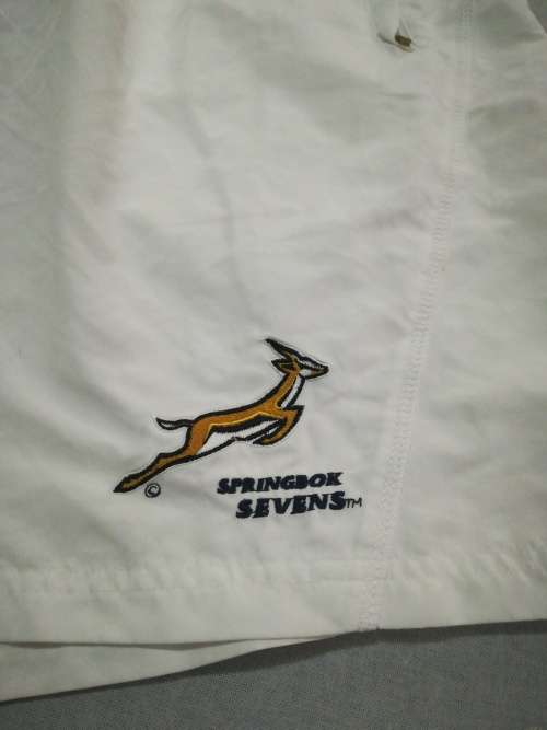 Springbok Sevens Players Lightweight Gymshorts Size XL Canterbury