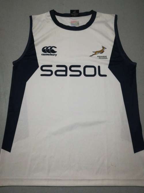 Springbok Sevens Players Gymvest Size L