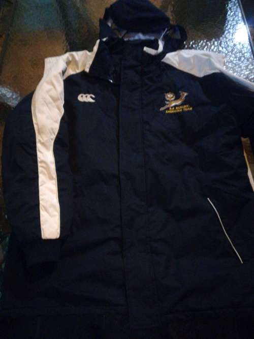 SA Rugby Emerging Team Jacket Faulty Zip Size XL